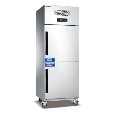 Commercial Stainless Steel Tall Refrigeration Unit with Frost-free Defrost Type For Meat Freezer